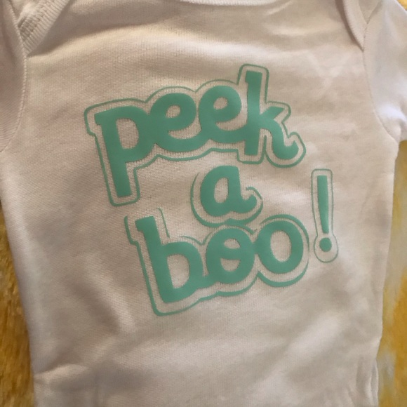 Peek a Boo Graphic Bodysuit - Picture 2 of 7